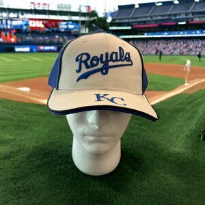 Vintage 90s Drew Pearson Kansas City Royals Mens Adjustable Strapback Hat